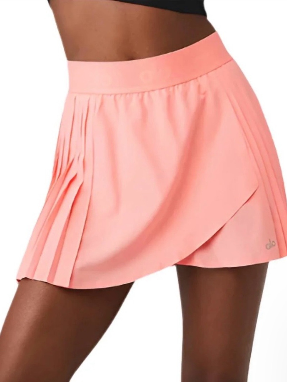 Alo Aces Pleated Mini Skirt Skort  M